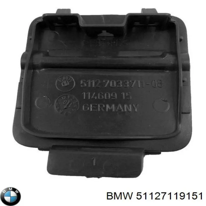 Compre 51127119151 BMW Tampão traseiro do pára-choque do gancho de reboque