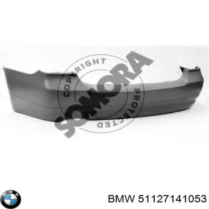 Pára-choque traseiro BMW 51127141053 preço, a partir de 355,28 USD
