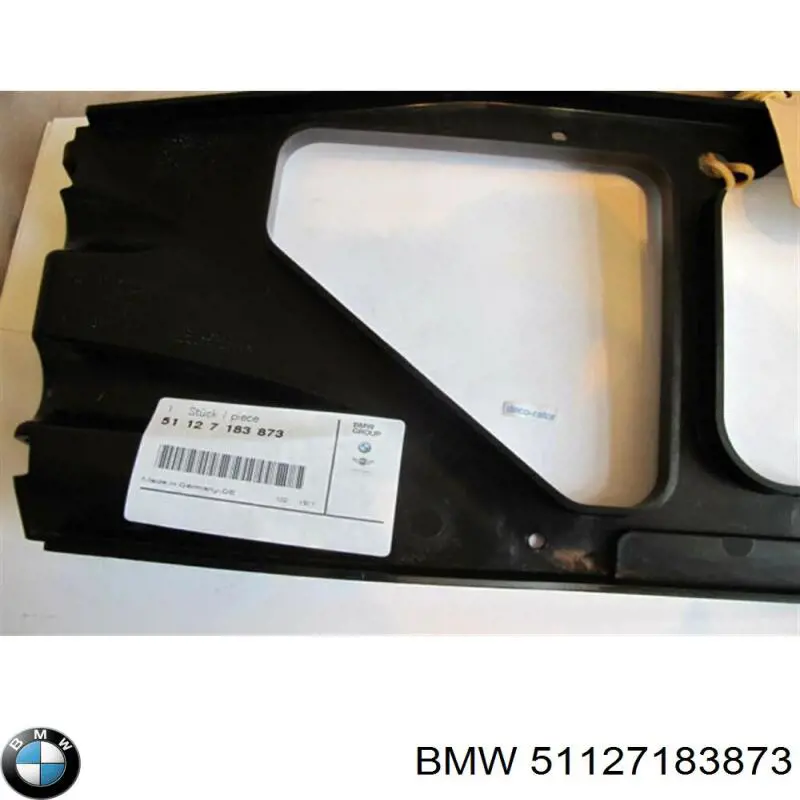  Consola do pára-choque traseiro BMW 1 hatchback (E81) (2006 - 2012) 