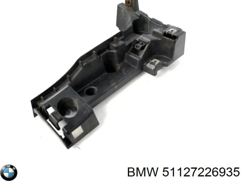 51127226935 BMW Consola esquerda do pára-choque traseiro