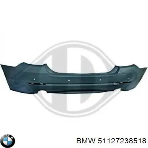 Pára-choque traseiro BMW 51127238518 preço, a partir de 170,84 USD