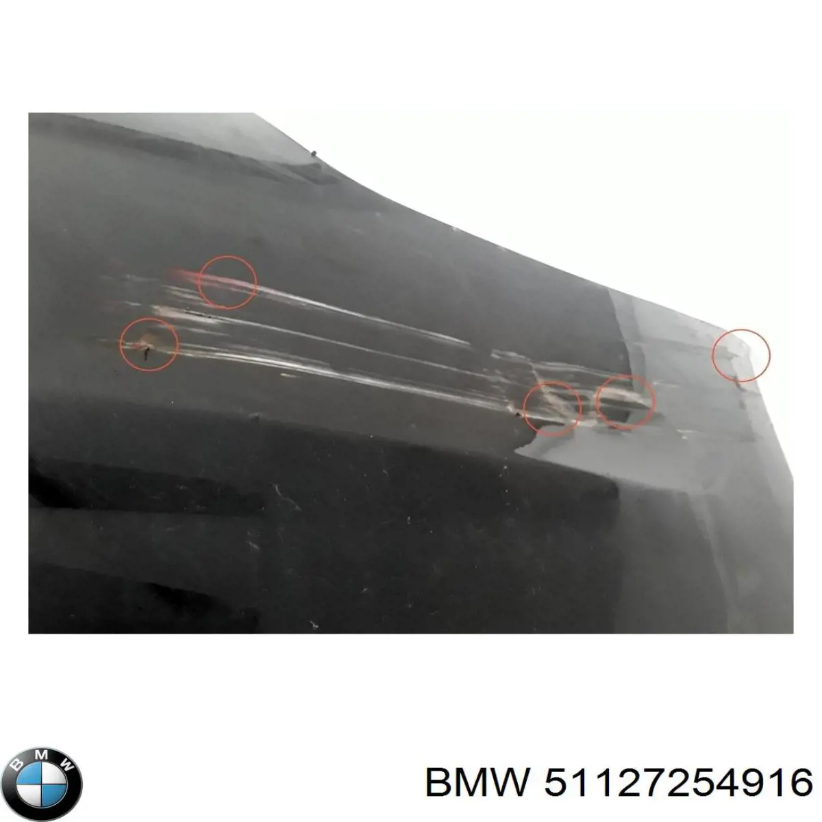 Compre 51127254916 BMW Pára-choque traseiro