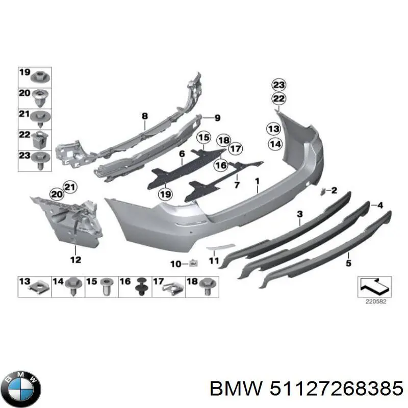  BMW 51127268385 preço, a partir de 9,20 USD
