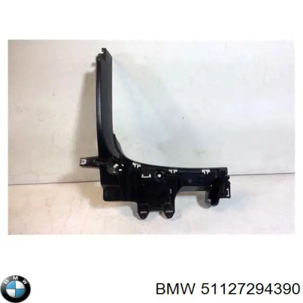 51127294390 BMW Consola direita do pára-choque traseiro