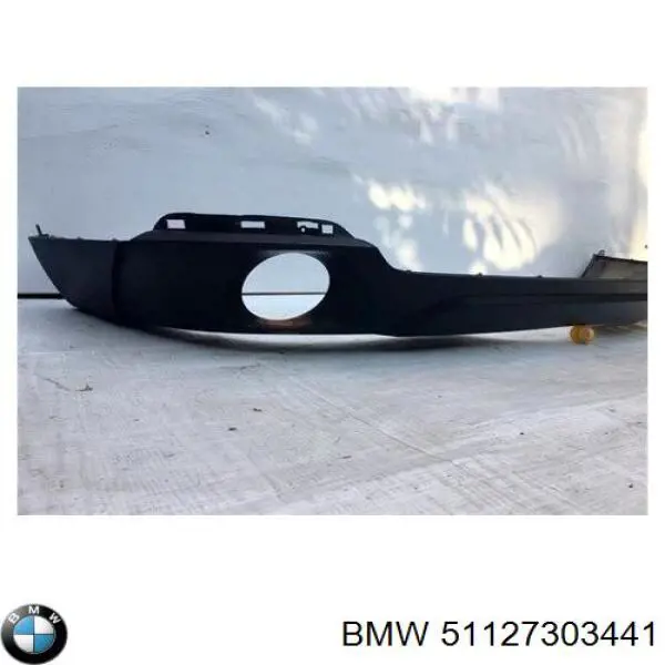 51127303441 BMW Pára-choque traseiro, parte inferior
