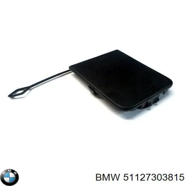 51127303815 BMW Tampão dianteira do pára-choque do gancho de reboque