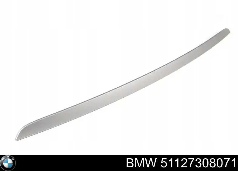 51127308071 BMW Moldura do pára-choque traseiro
