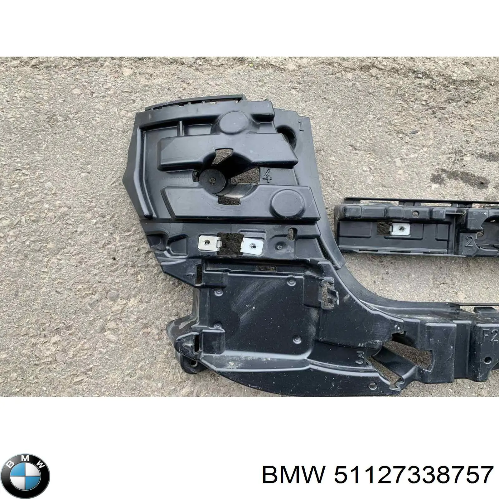Consola esquerda do pára-choque traseiro BMW 51127338757 preço, a partir de 179,02 USD