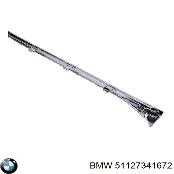 Moldura central do pára-choque traseiro BMW 51127341672 preço, a partir de 46,04 USD