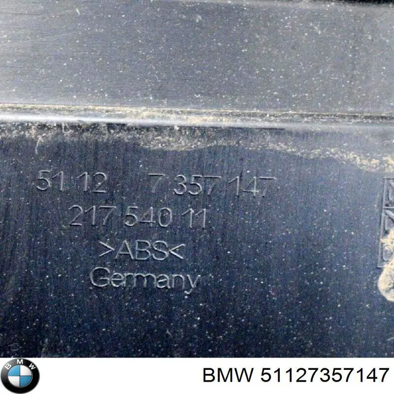 Compre 51127357147 BMW Consola esquerda do pára-choque traseiro