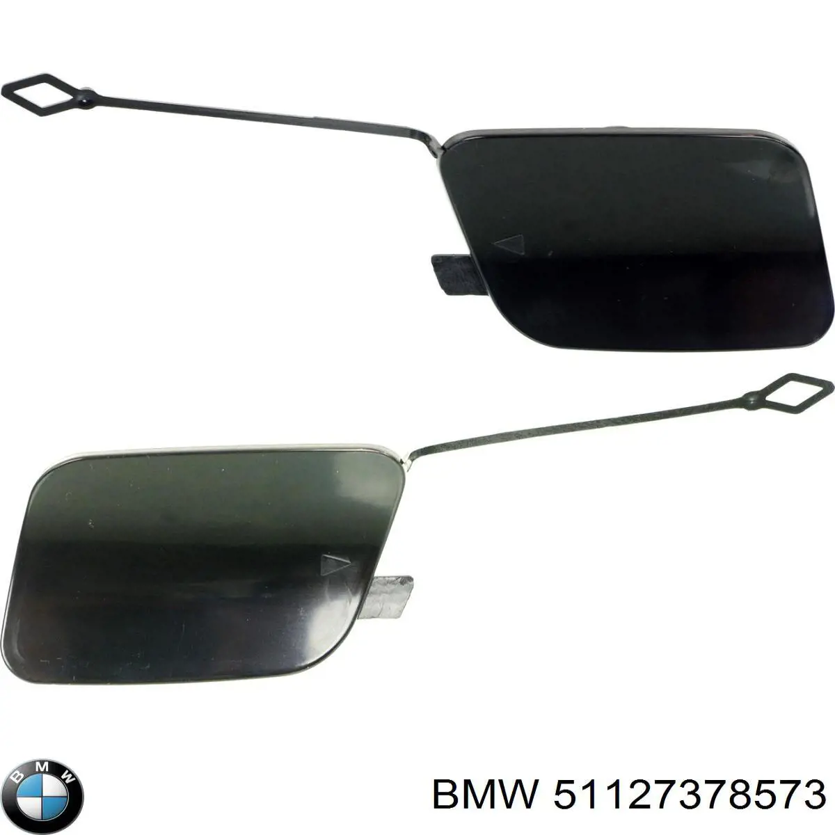 51127378573 BMW Tampão traseiro do pára-choque do gancho de reboque