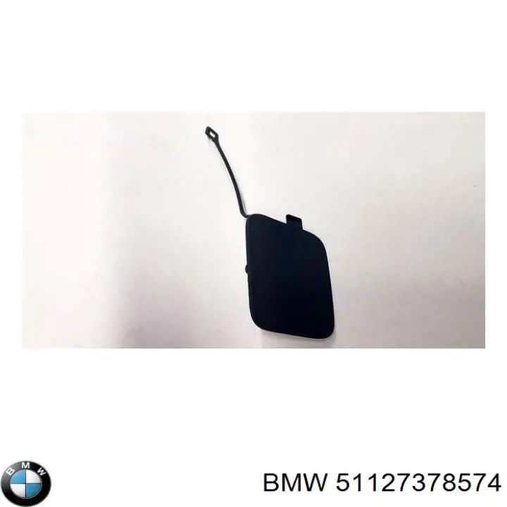 51127378574 BMW Tampão traseiro do pára-choque do gancho de reboque