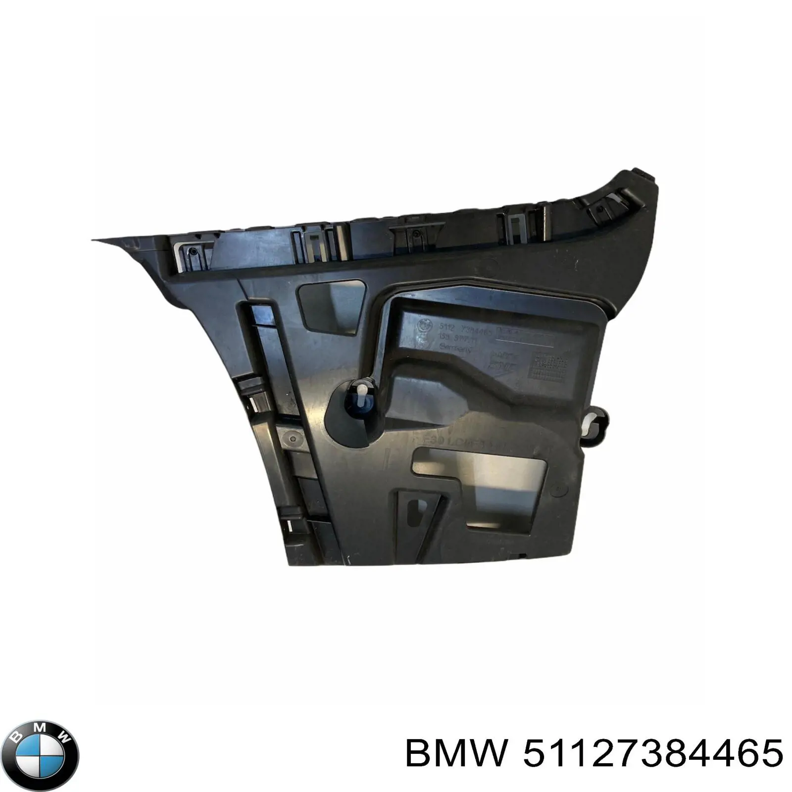 Compre 51127384465 BMW Consola esquerda do pára-choque traseiro externo