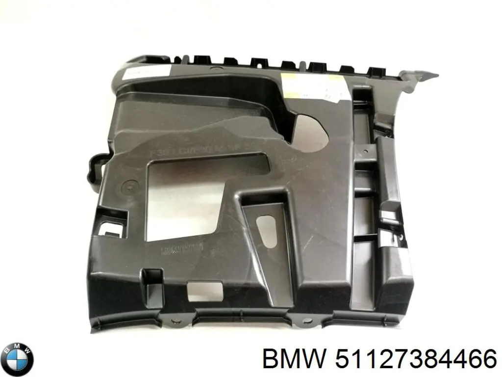 51127384466 BMW Consola direita do pára-choque traseiro externo