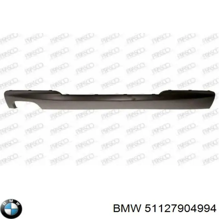 51127904994 BMW Placa sobreposta do pára-choque traseiro