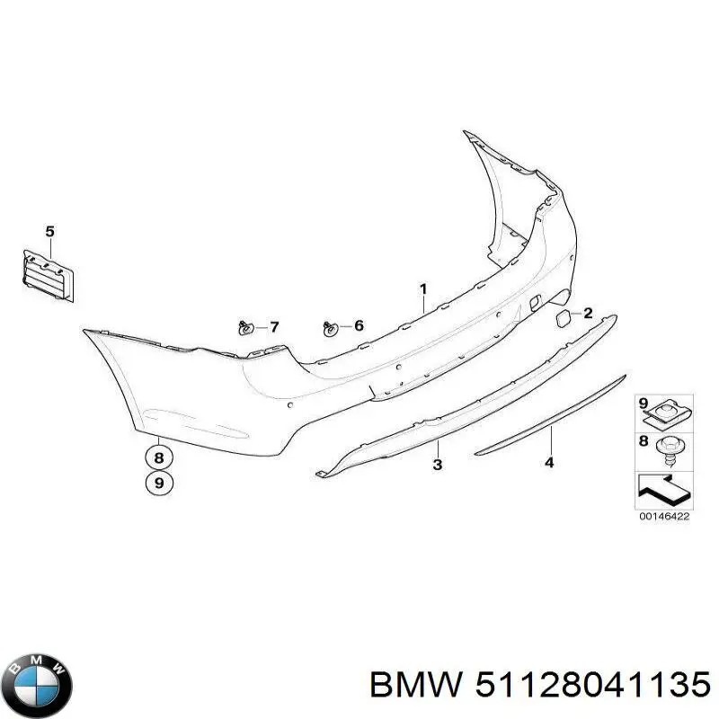 Tampão dianteira do pára-choque do gancho de reboque BMW 51128041135 preço, a partir de 33,89 USD