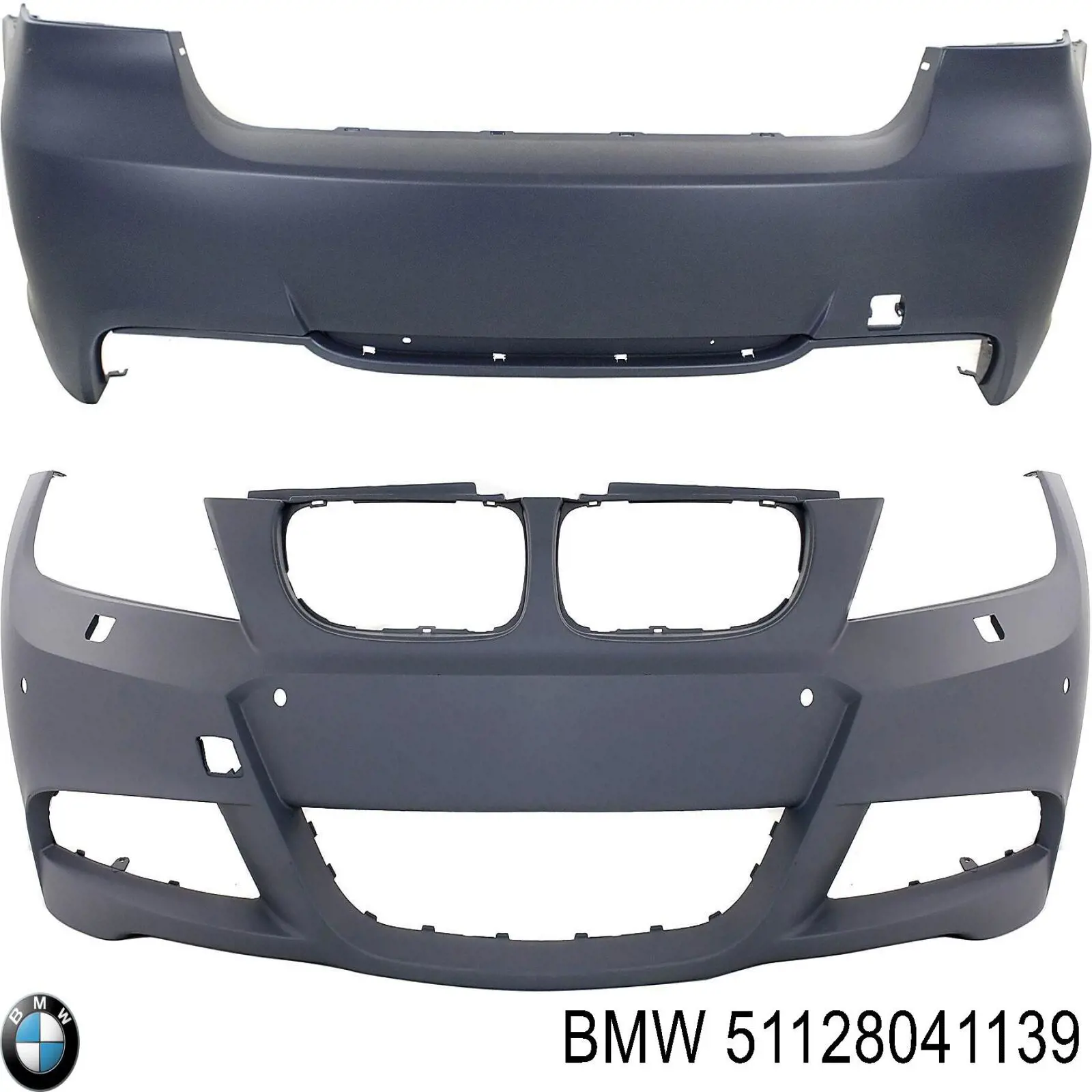 Compre 51128041139 BMW Pára-choque traseiro
