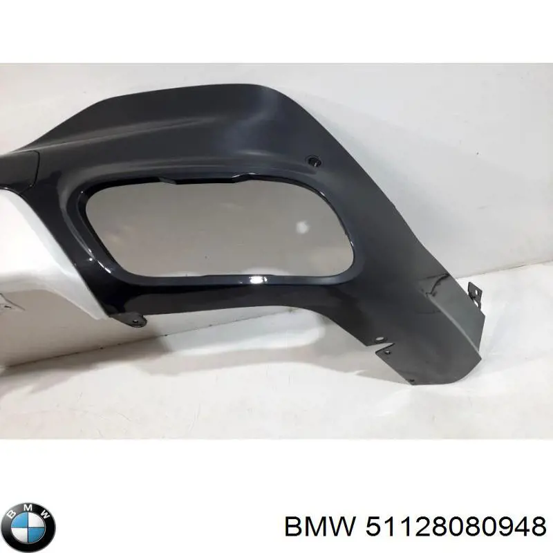 Compre 51128080948 BMW Pára-choque traseiro, parte inferior