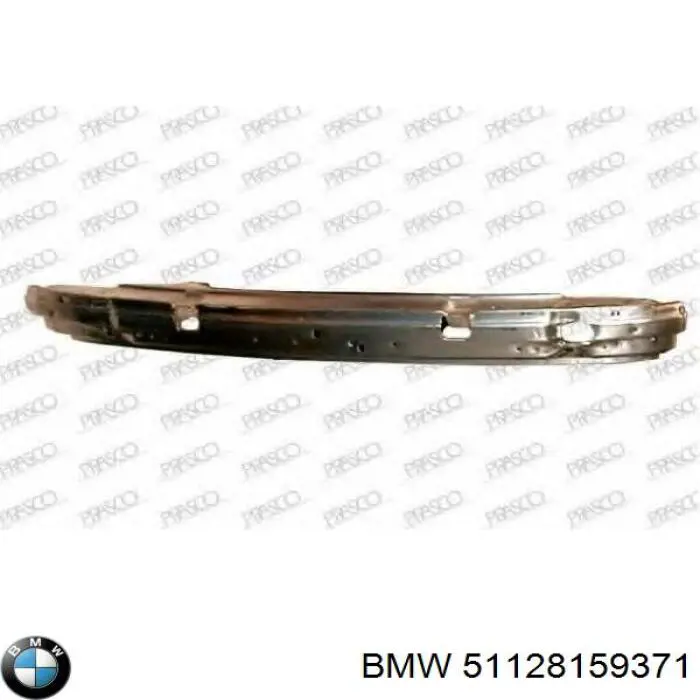 Reforçador do pára-choque traseiro 51118159371 BMW