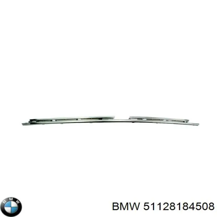 Compre 51128184508 BMW Placa sobreposta do pára-choque traseiro direito