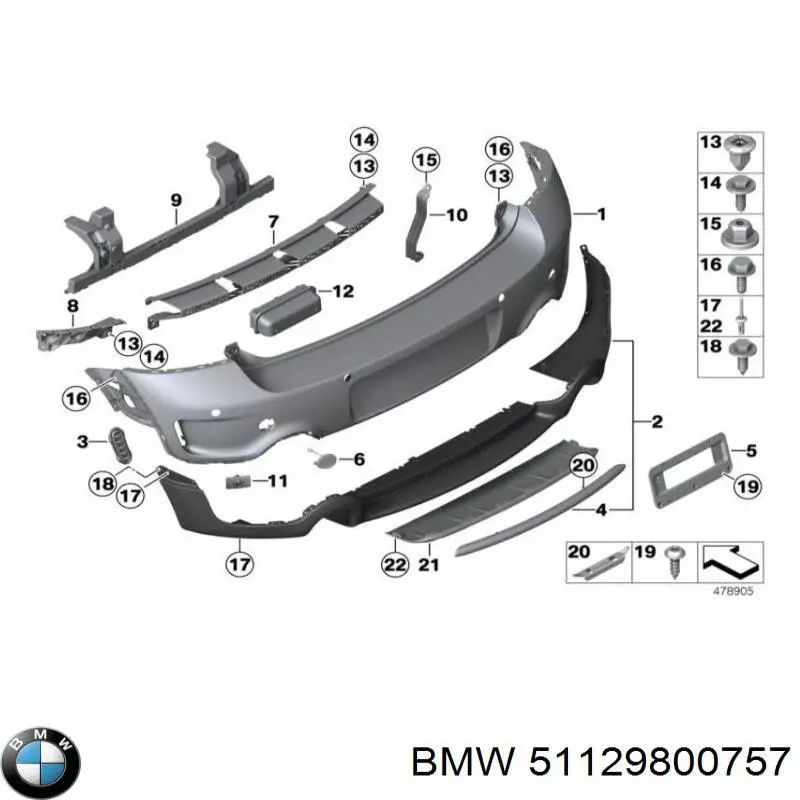  BMW 51129800757 preço, a partir de 121,74 USD