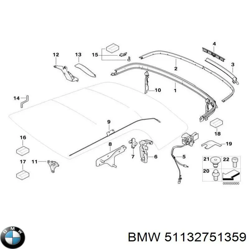 Moldura da capota BMW 51132751359 preço, a partir de 100,50 USD