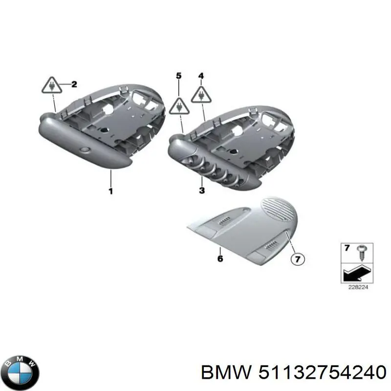 Puxador externo de tampa de porta-malas (de 3ª/5ª porta traseira) BMW 51132754240 preço, a partir de 64,01 USD