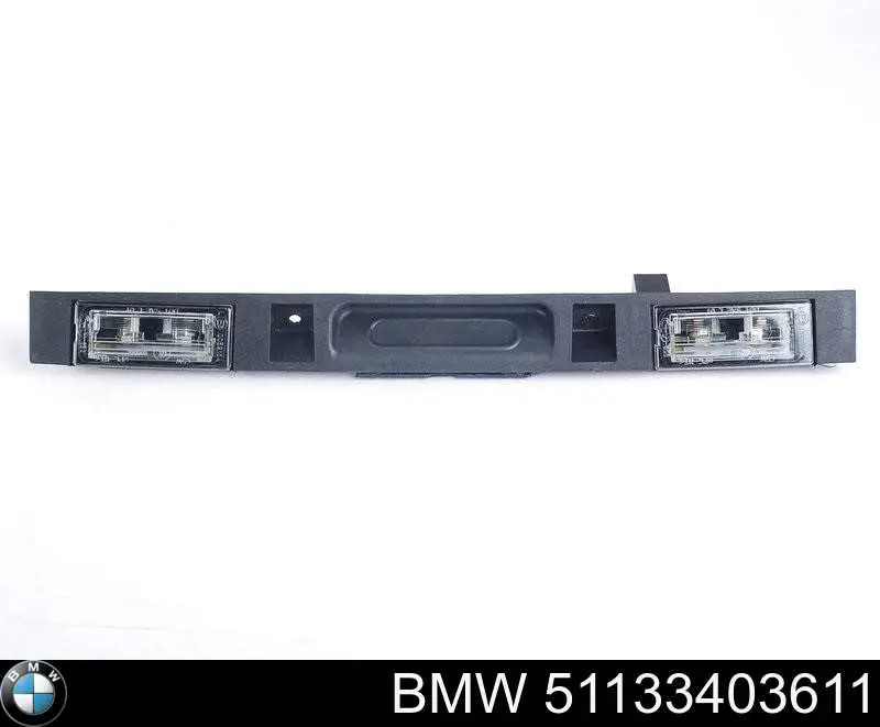 51133403611 BMW Puxador externo de tampa de porta-malas (de 3ª/5ª porta traseira)