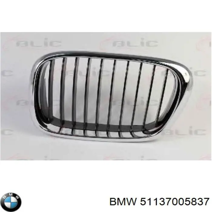 Grelha do radiador esquerda BMW 51137005837 preço, a partir de 33,74 USD