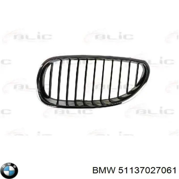 Grelha do radiador esquerda BMW 51137027061 preço, a partir de 49,37 USD