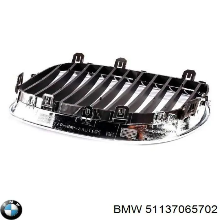 Grelha do radiador direita BMW 51137065702 preço, a partir de 63,10 USD