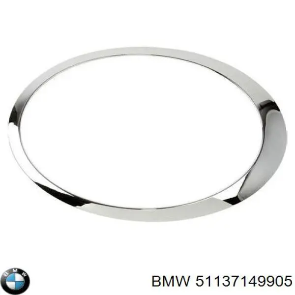 51137149905 BMW Carcaça (cobrimento) da luz esquerda