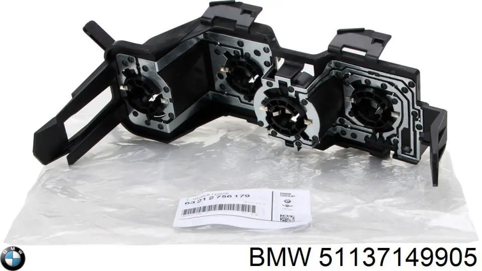 Compre 51137149905 BMW Carcaça (cobrimento) da luz esquerda