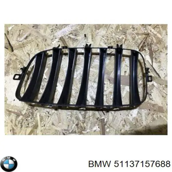 Grelha do radiador direita BMW 51137157688 preço, a partir de 62,52 USD