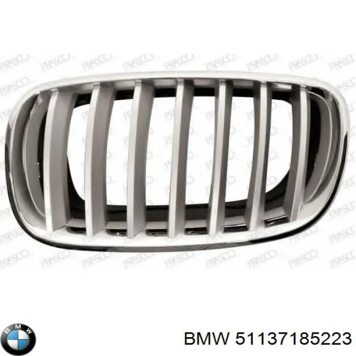 Grelha do radiador esquerda BMW 51137185223 preço, a partir de 49,92 USD