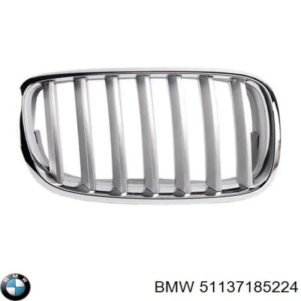 Grelha do radiador direita BMW 51137185224 preço, a partir de 45,61 USD