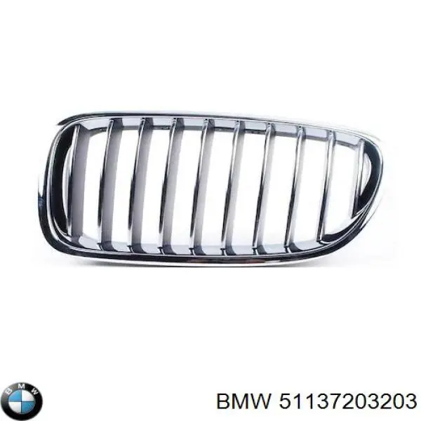 Grelha do radiador esquerda BMW 51137203203 preço, a partir de 138,22 USD