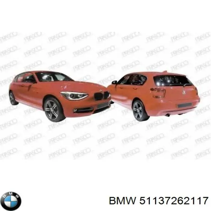 Grelha do radiador esquerda BMW 51137262117 preço, a partir de 52,70 USD