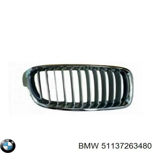 Grelha do radiador direita BMW 51137263480 preço, a partir de 37,88 USD