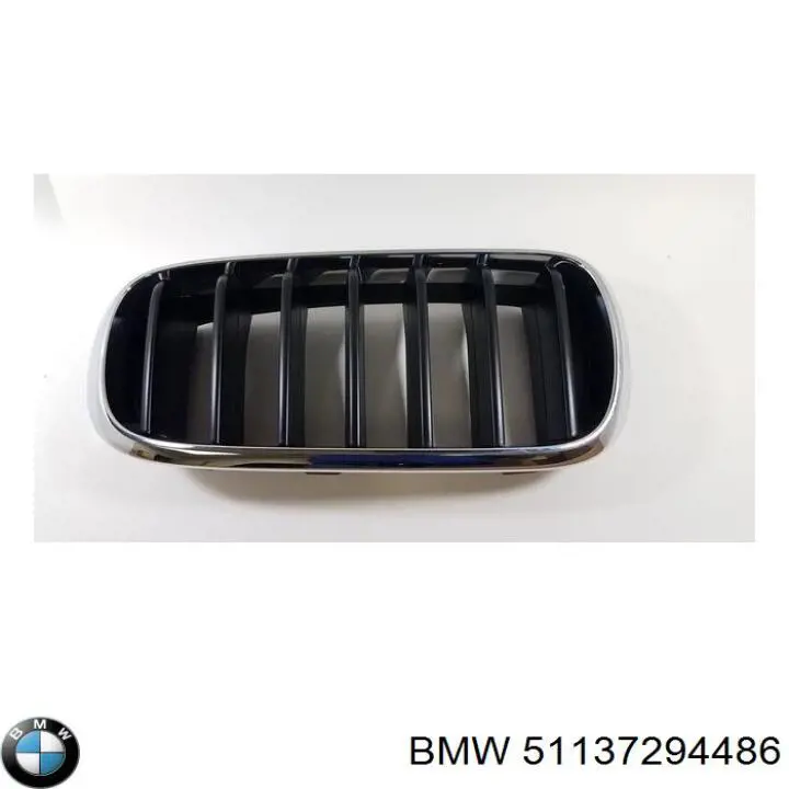 Grelha do radiador direita BMW 51137294486 preço, a partir de 48,55 USD