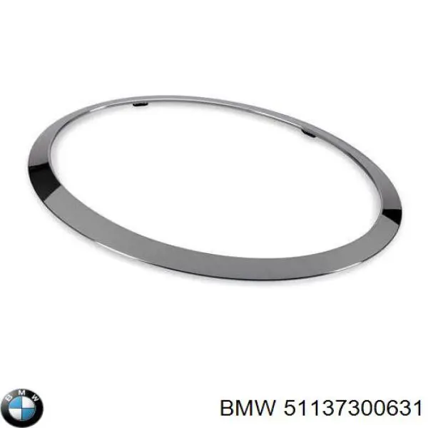 51137300631 BMW Carcaça (cobrimento) da luz esquerda