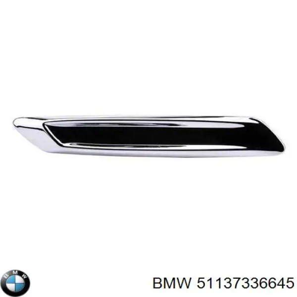 Placa sobreposta do pára-lama dianteiro esquerdo BMW 51137336645 preço, a partir de 28,18 USD