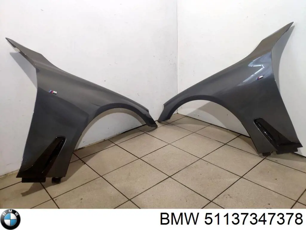 Moldura do pára-lama dianteiro direito BMW 51137347378 preço, a partir de 64,94 USD