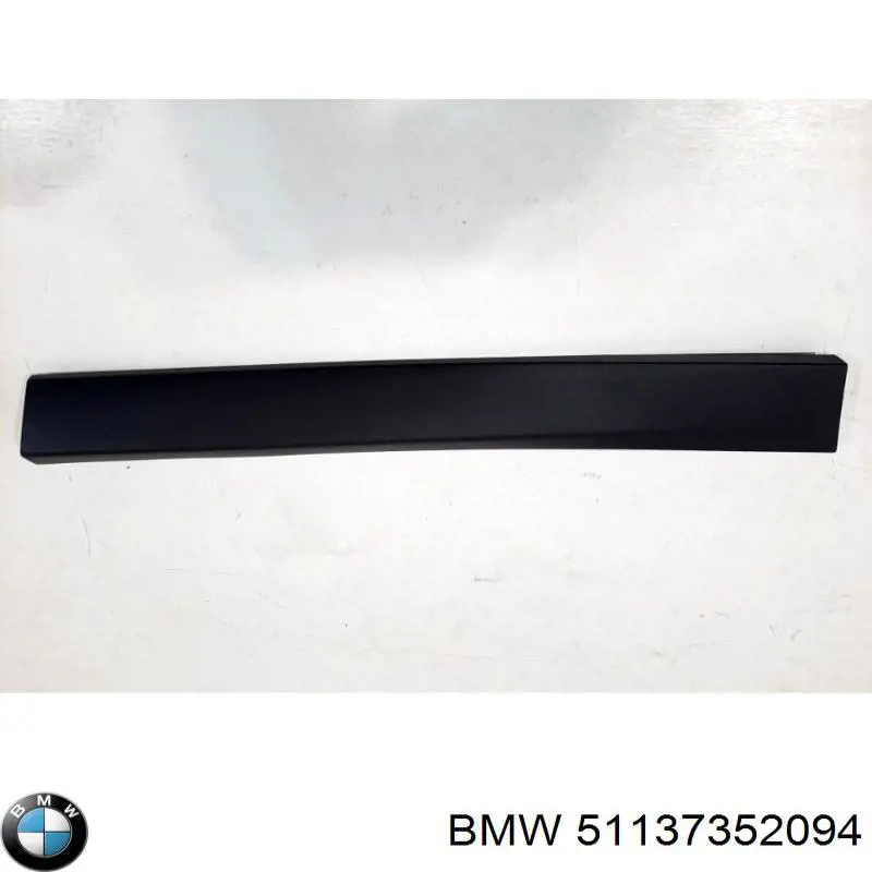 Moldura da porta traseira direita BMW 51137352094 preço, a partir de 94,43 USD