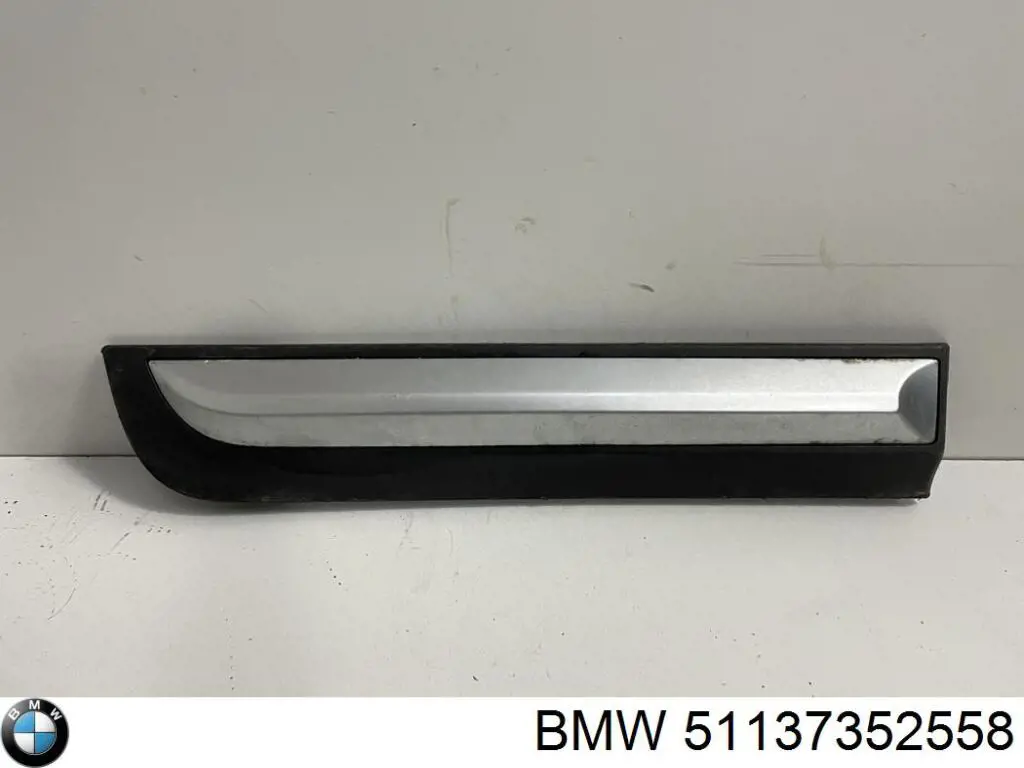 Placa sobreposta (moldura) externa traseira direita de acesso BMW 51137352558 preço, a partir de 135,29 USD