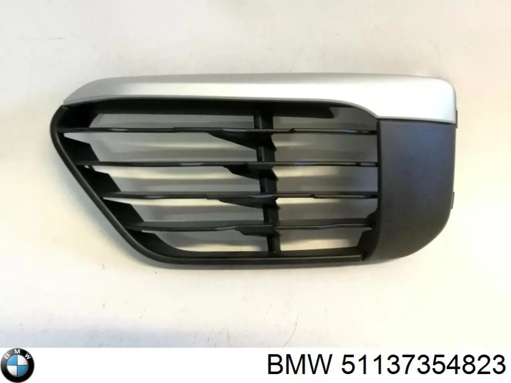 Grelha do radiador esquerda BMW 51137354823 preço, a partir de 84,10 USD