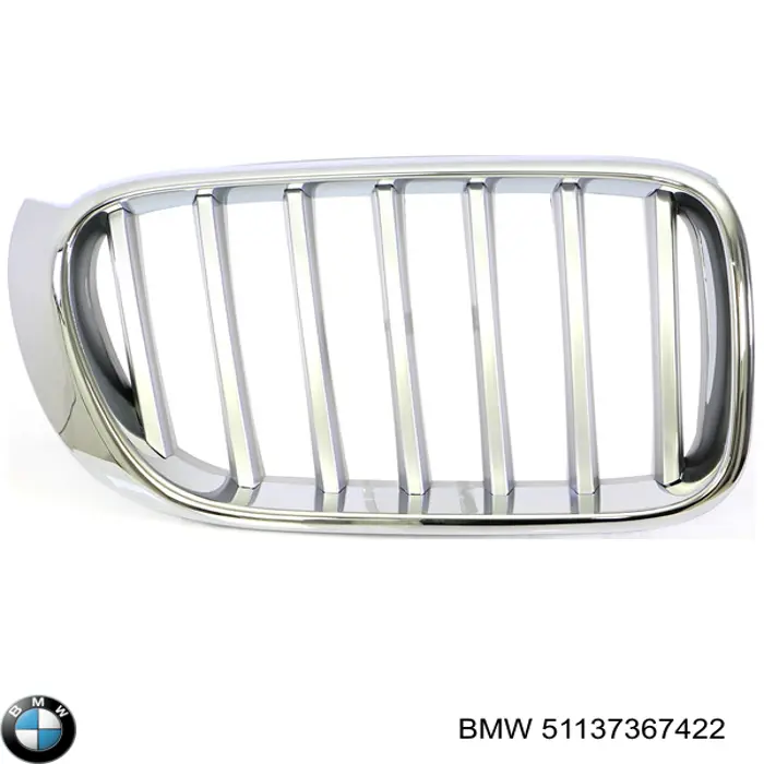 Grelha do radiador direita BMW 51137367422 preço, a partir de 59,52 USD