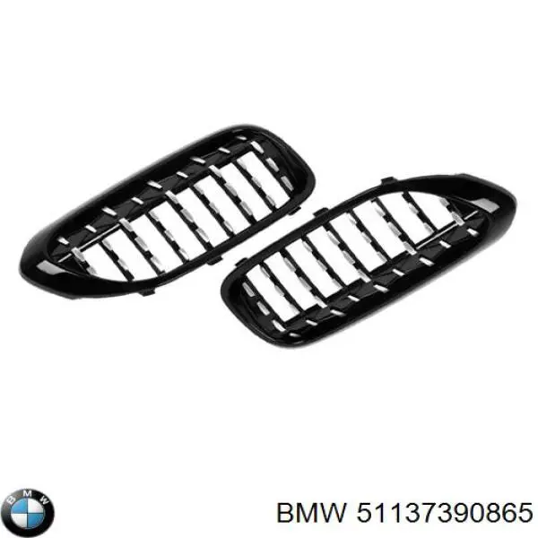 Grelha do radiador esquerda BMW 51137390865 preço, a partir de 37,53 USD