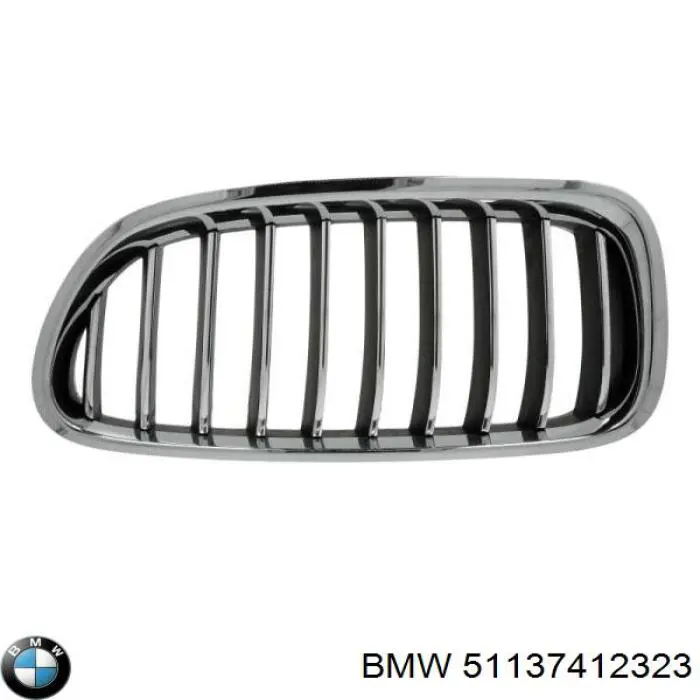 Grelha do radiador esquerda BMW 51137412323 preço, a partir de 61,15 USD