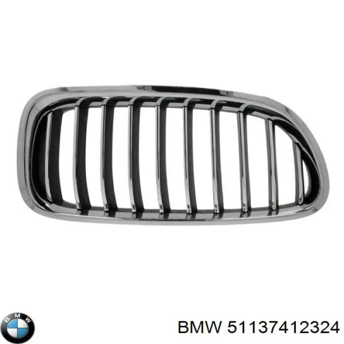 51137412324 BMW Grelha do radiador direita